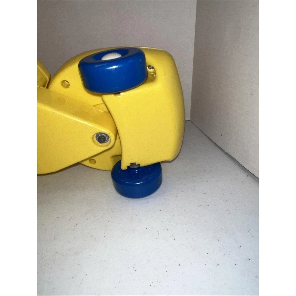 VINTAGE Little Tikes 1985 Toddle Tots Flatbed Truck Yellow Red Blue